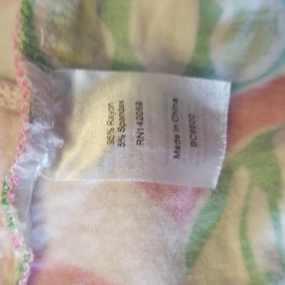 Beach Candie By Margaret Josephs Long Sleeve Swimsuit Cover Up Dress Size Xl - Picture 11 of 12
